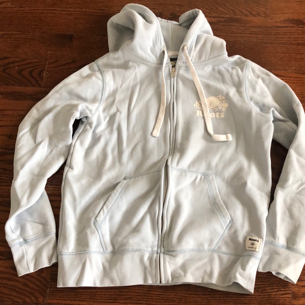 Roots zip up hoodie